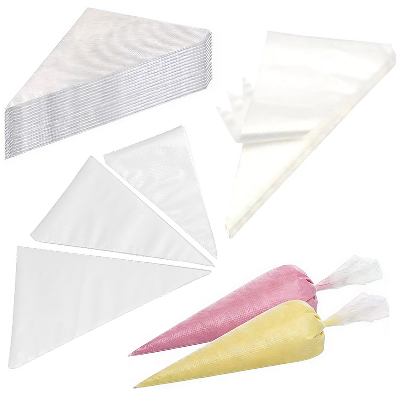 Piping Bag Disposable - 50 шт./упак. Одноразовые кондитерские мешки-трубки S/M/L