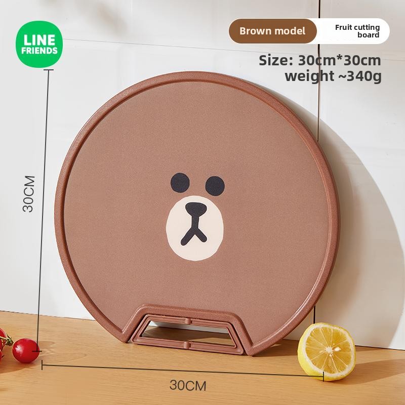 Kitchen Baking Storage - Разделочная доска LINE FRIENDS, коричневая, в