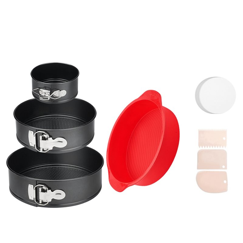 Springform Pan Set - A59Z-4/7/9-дюймовая кастрюля с пружинной формой, набор