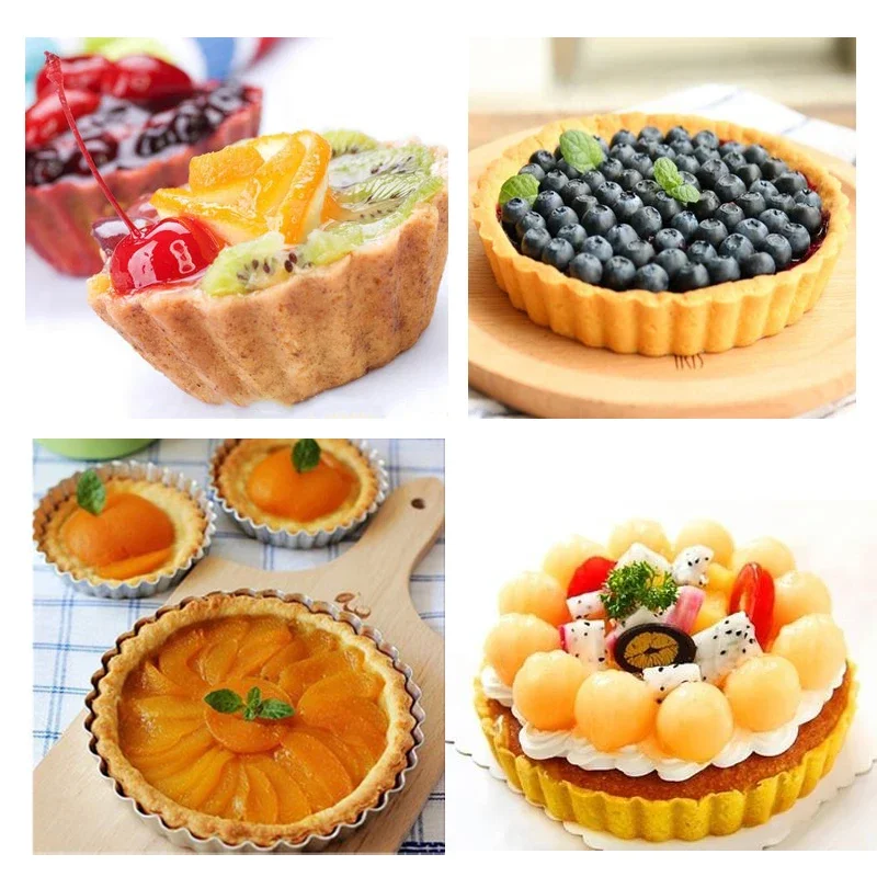 Набор из 6 форм для тарталеток – обзор и цена Tart Pan Loose