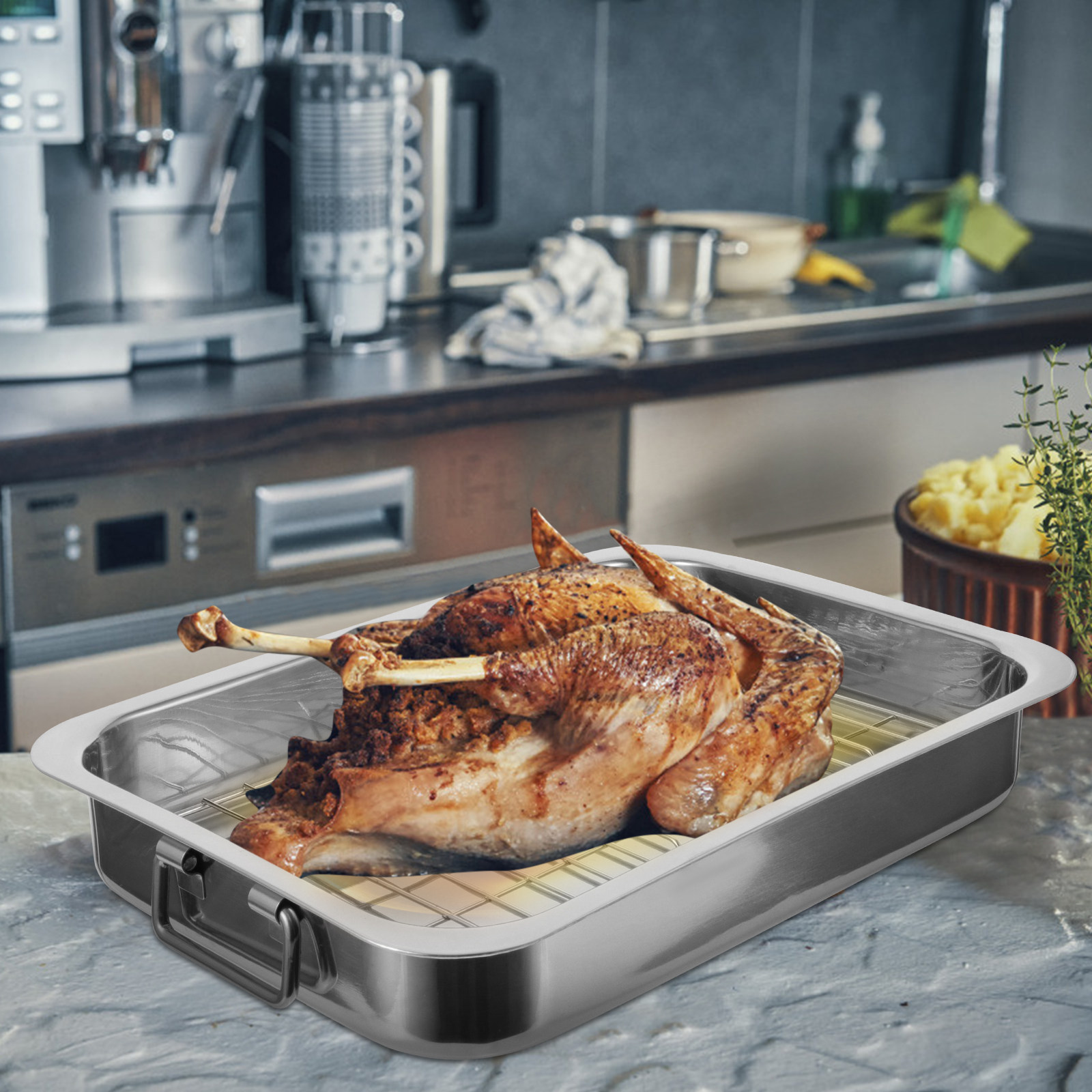 Набор из 1 прямоугольного прот – обзор и цена Kitchen Baking Tray Set