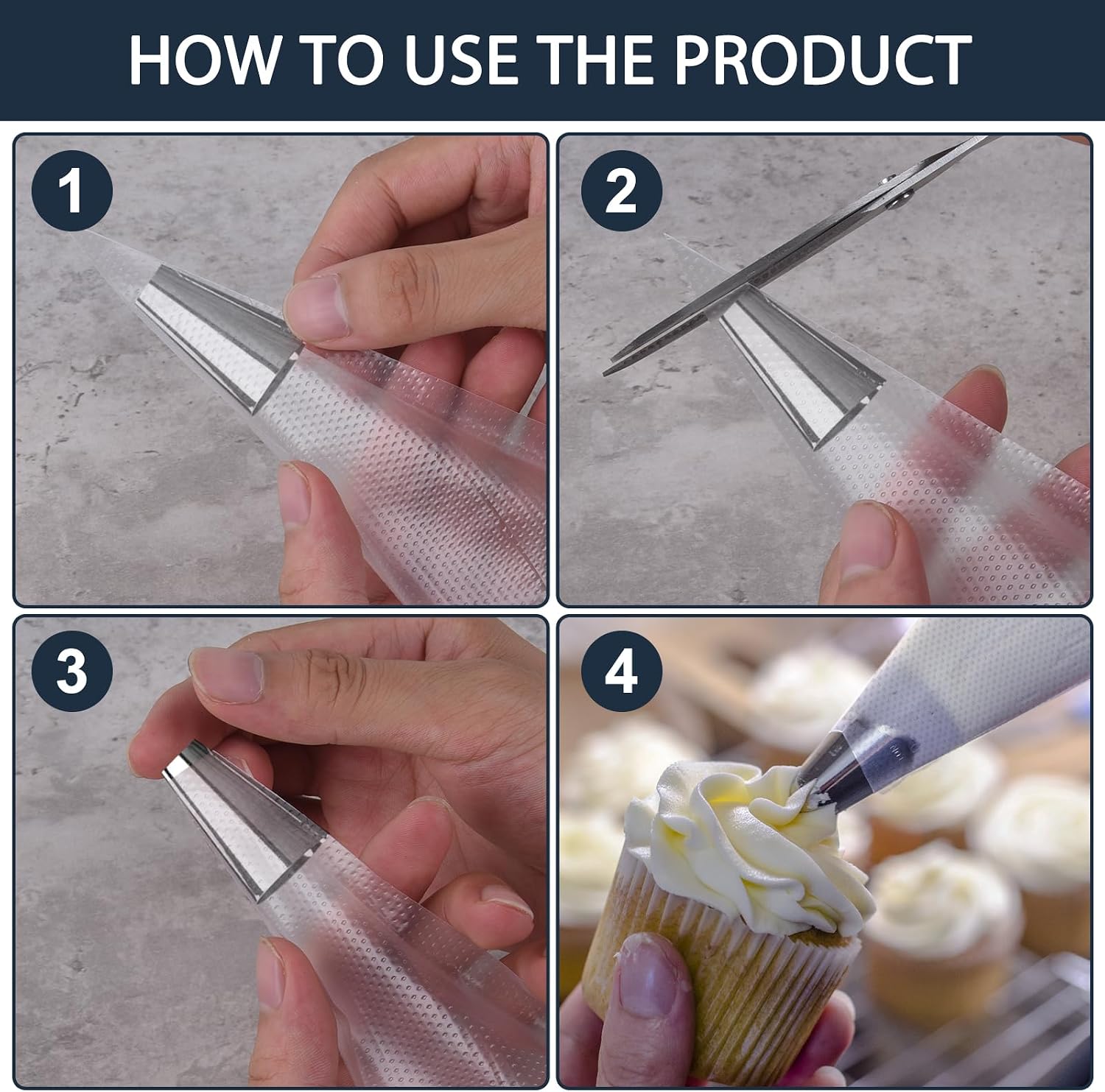 100 шт. одноразовых кондитерск – обзор и цена Piping Bag Disposable