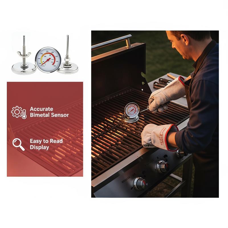 Термометр для гриля 0-120 ℃    – обзор и цена Oven Thermometer Analog