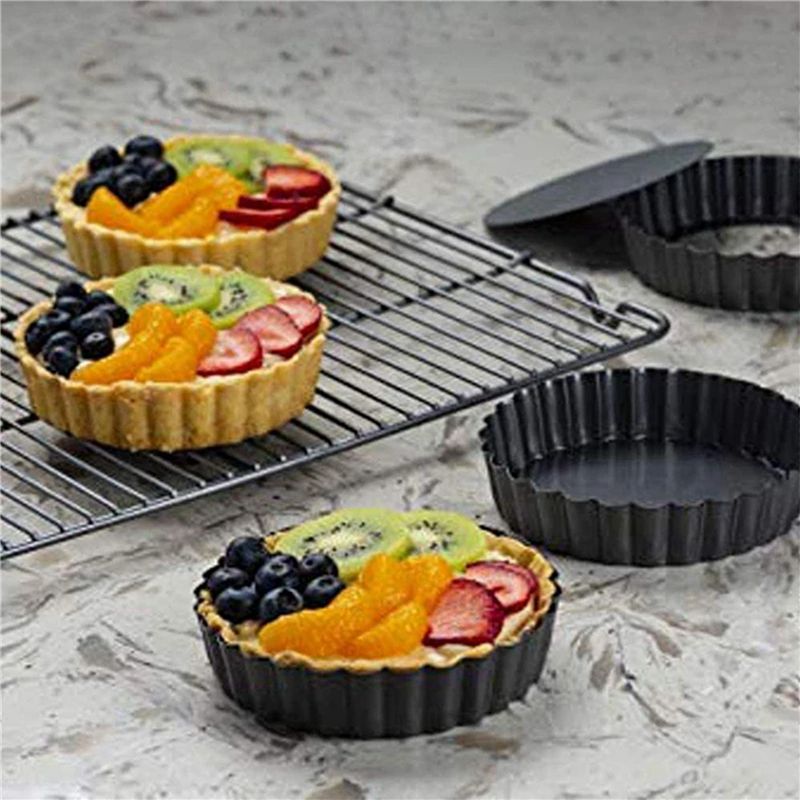Набор из 18 мини-форм для пиро – обзор и цена Tart Pan Loose