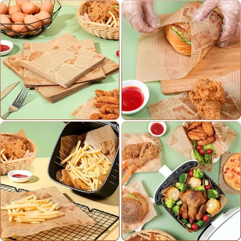 100/300 шт. жиростойкой бумаги – обзор и цена Kitchen Baking Tray Set